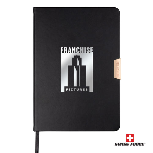 Swiss Force® Bolivar Hardcover Journal w/Gold Accent