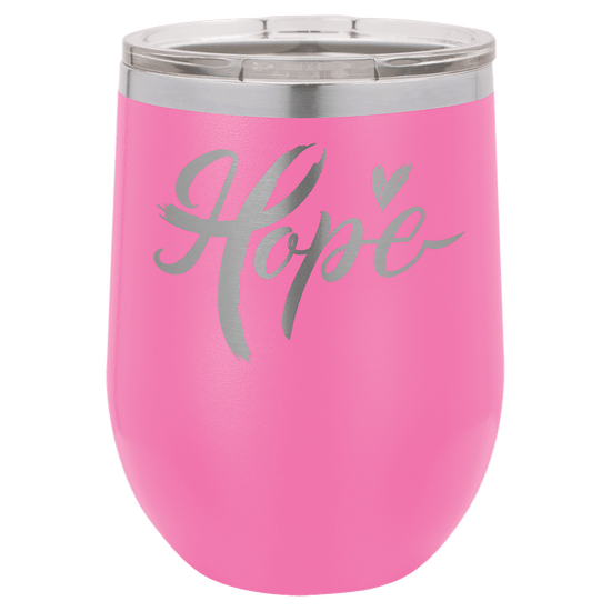 Polar Camel Vacuum Insulated Stemless Wine Tumbler with Lid