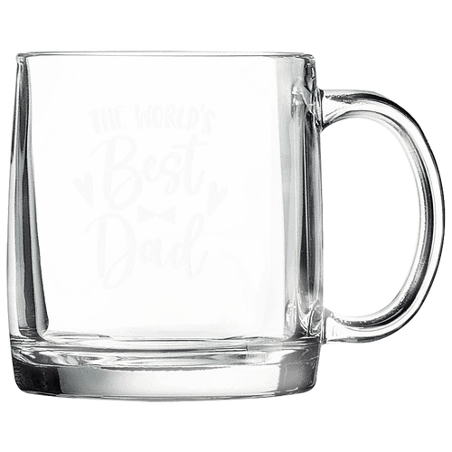 Polar Camel 12 1/4 oz. Clear Coffee Mug