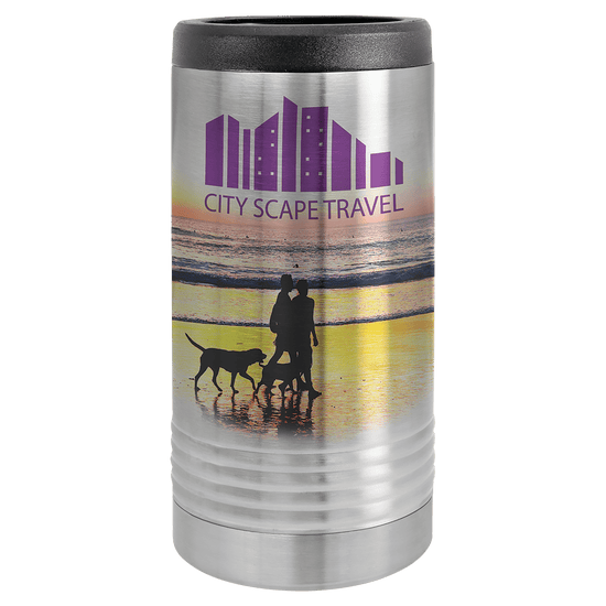 Sublimatable Polar Camel Slim Beverage Holder