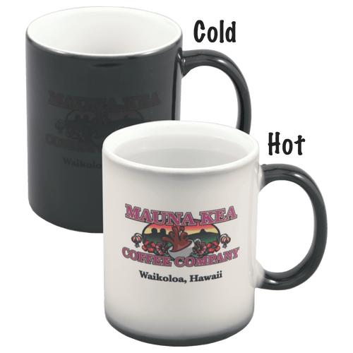 11 oz. Heat-Activated Color-Changing Sublimatable Ceramic Mug