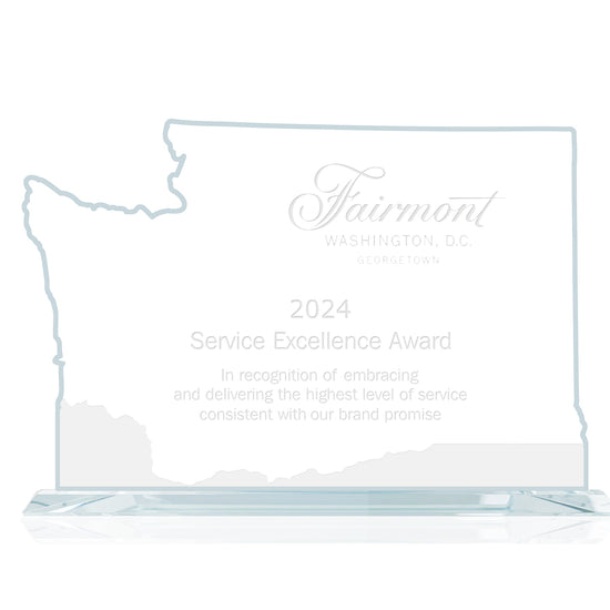 State Map Award - Washington