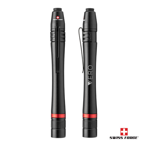 Swiss Force® Antares Mini Flashlight w/Pen Clip