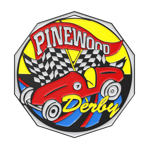 Pinewood Derby Decagon Colored