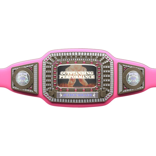 Express Ultimate Championship Belt in Pink