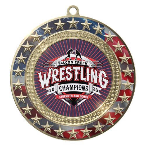 Express Radiant Star Patriotic Insert