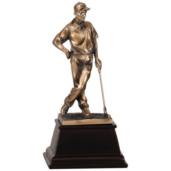 Bronze Male Golf Resin Award