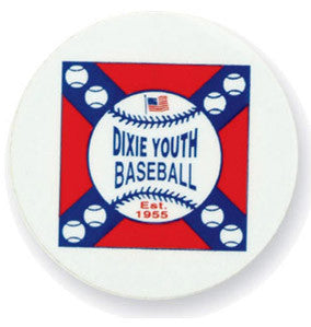 Dixie Youth Baseball Foil Label