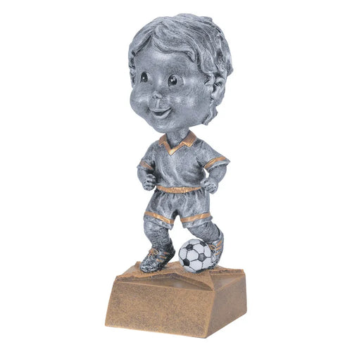 Bobble Head Soccer Male - 6"
