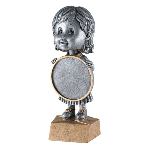 Bobble Head 2 Holder Female - 6"