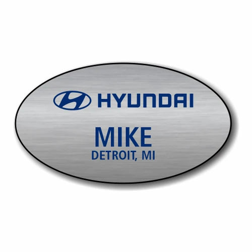 Hyundai Name Badges