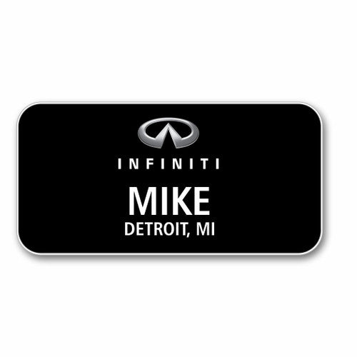 Infiniti Name Badges