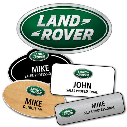 Land Rover Name Badges
