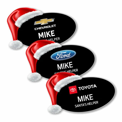 Winter and December Holidays Name Badges