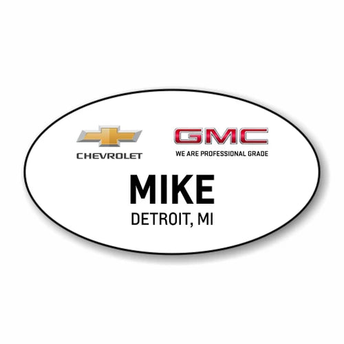 Chevrolet GMC Name Badges