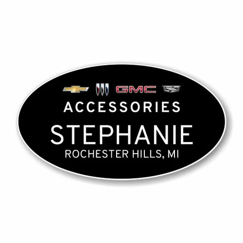 GM Accessories Name Badges
