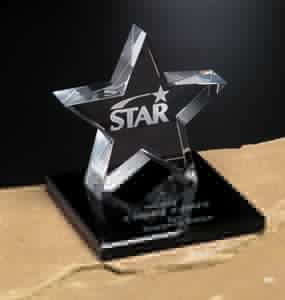 Picture of Tapered Star on Base 6"