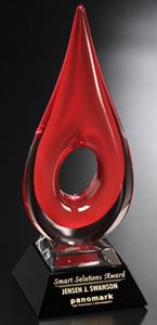 Picture of Red Teardrop 14"