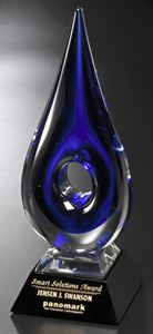 Picture of Blue Teardrop 14"