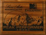 Picture of Kodiak Walnut Laser Plaque 6" x 8"