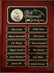 Picture of Rosewood Piano Finish Perpetual Plaque 9" x 12"