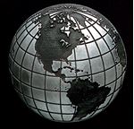 Picture of Globe Pewter Accent