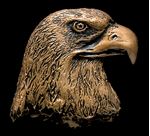 Picture of Eagle Head Bronze Accent