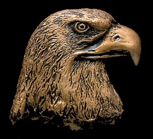 Picture of Eagle Head Bronze Accent