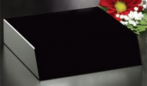 Picture of Black Glass Base 5" Sq