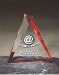 Picture of Lasered Beveled Acrylic Triangle