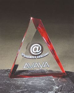 Picture of Lasered Beveled Acrylic Triangle