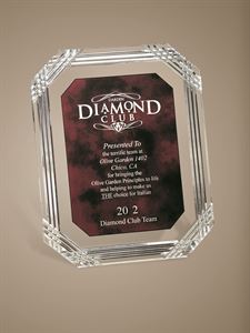 Picture of Acrylic Carved Octagon Plaque