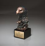 Picture of Antique Bronze Cast Eagle Head