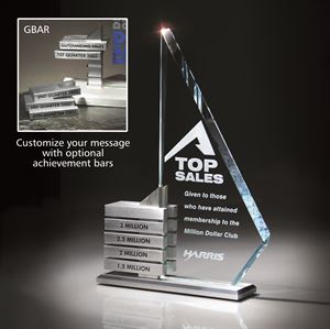 Picture of Starphire Glass/Aluminum Levels Award