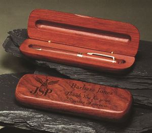 Picture of Wood Pen with Rosewood Case
