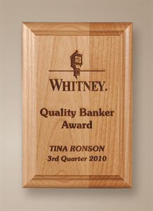 Picture of Small Alder Wood Plaque