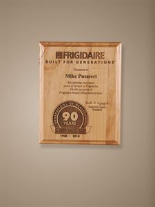 Picture of Large Alder Wood Plaque