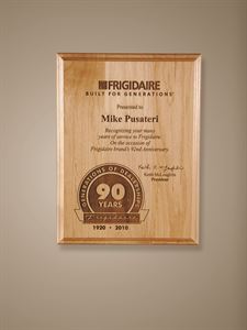 Picture of Extra Large Alder Wood Plaque