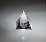 Picture of Crystal Pyramid Paperweight