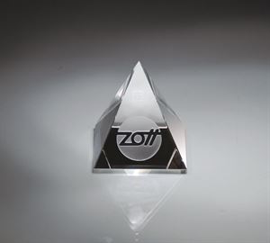 Picture of Crystal Pyramid Paperweight