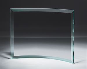 Picture of Medium Clear Glass Crescent