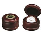 Picture of Round Rosewood Clock Case with Plate