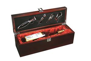 Picture of Rosewood Wine Case Gift Set