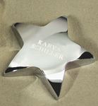 Picture of Silver Tone Star Paperweight