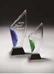 Picture of Vibrant Gemstone Award with Choice of Gemstone Color