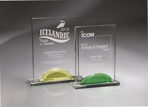 Picture of Optic Crystal Gemstone Award - Small