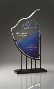Picture of Harrow Iron and Lucite Award with Digi-Color