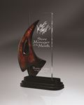 Picture of Jubilant Artistry Rectangle Lucite Award