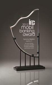 Picture of Harrow Iron and Lucite Award