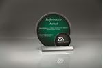 Picture of Arched Brilliance Award on Clear Base